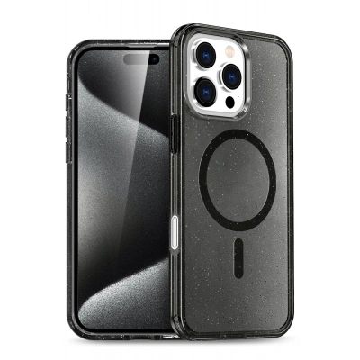 LitaeTrend Apple iPhone 16 Pro Star Magsafe Kapak - Siyah