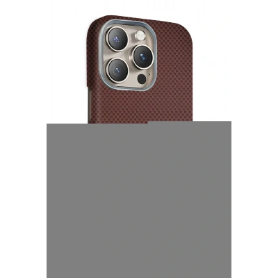 LitaeTrend Apple iPhone 16 Pro Volt Magsafe Kapak - Kırmızı