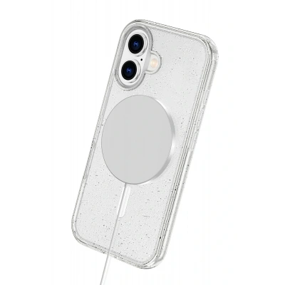 LitaeTrend Apple iPhone 16 Star Magsafe Kapak - Turuncu