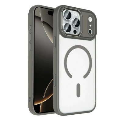 LitaeTrend Apple iPhone 17 Pro Max Terea Magsafe Kapak - Açık Mavi