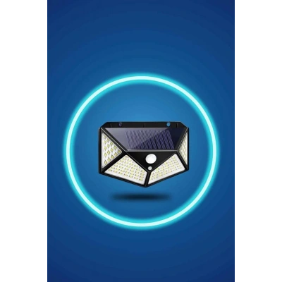 HERŞEYTREND Bahçe Lambası Bahçe Aydınlatma Sensörlü Suya Dayanıklı 100 Led