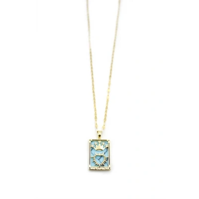 LitaeTrend Çelik Tarot Kolye - Altın