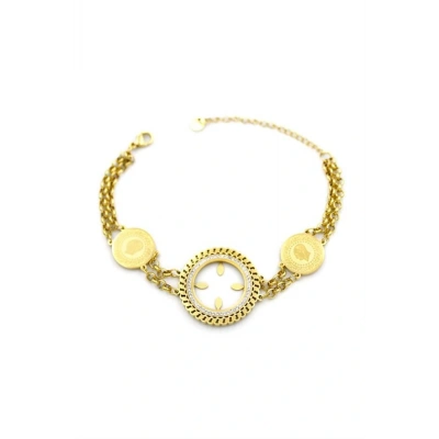 HERŞEYTREND Çeyreklik Bileklik - Altın