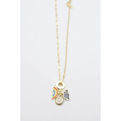 HERŞEYTREND Charm Kolye - Altın