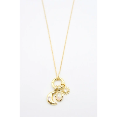 HERŞEYTREND Charm Kolye - Altın