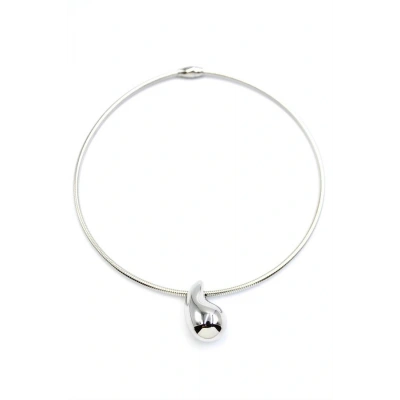 HERŞEYTREND Damla Kolye - Gümüş