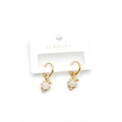 LitaeTrend Damla Küpe - Altın