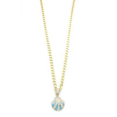 HERŞEYTREND Deniz Kabuğu Kolye - Altın