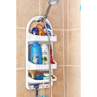 LitaeTrend Duşa Asılabilir Şampuanlık Shower Caddy Royaleks-09165