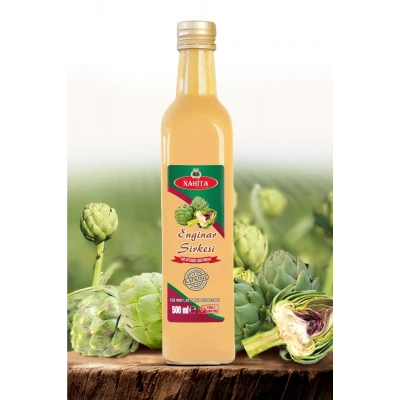 HERŞEYTREND Enginar Sirkesi % 100 doğal Katkısız 500 ml