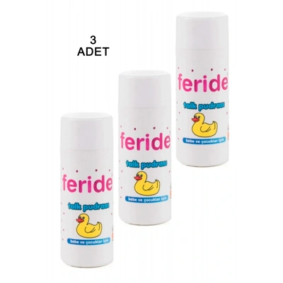 HERŞEYTREND Feride Serpme Talk Pudrası 75 Gr. 3 Adet