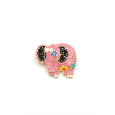 HERŞEYTREND Fil Broş - Pembe