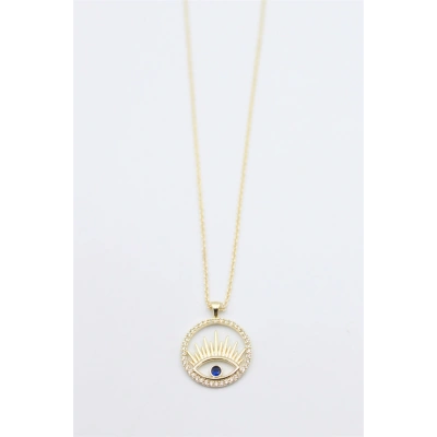 HERŞEYTREND Göz Kolye - Altın