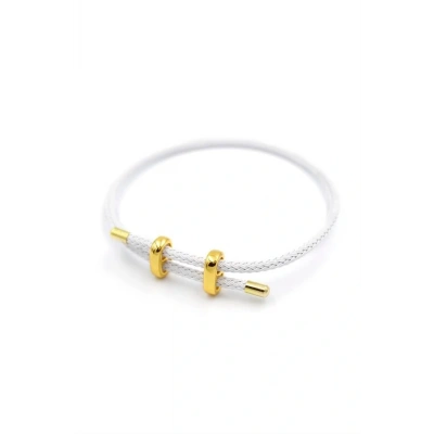 HERŞEYTREND Hasır Bileklik - Beyaz