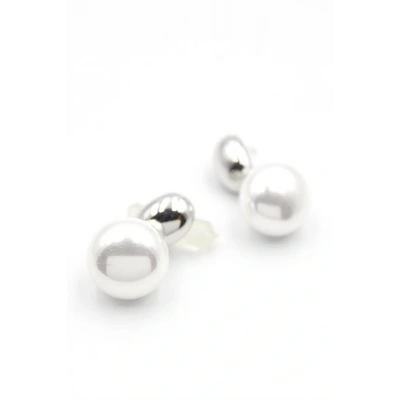 HERŞEYTREND İncili Küpe - Gümüş