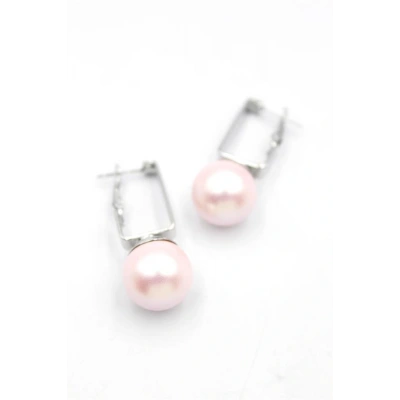 HERŞEYTREND İncili Küpe - Pembe