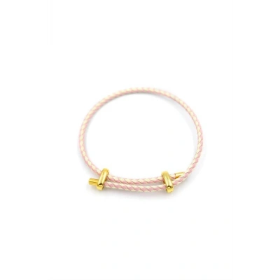 HERŞEYTREND İp Bileklik - Açık Pembe