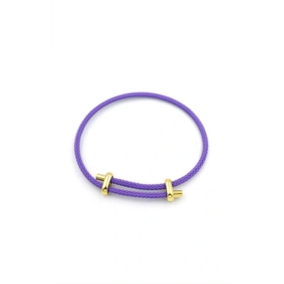 LitaeTrend İp Bileklik - Mor