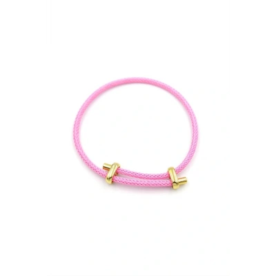HERŞEYTREND İp Bileklik - Pembe
