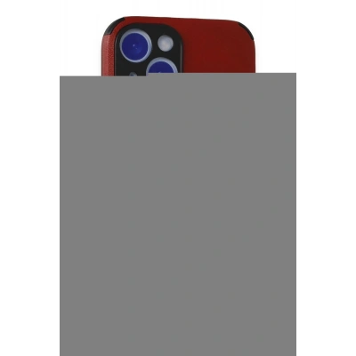 LitaeTrend iPhone 15 Kılıf Loop Deri Silikon - Kırmızı