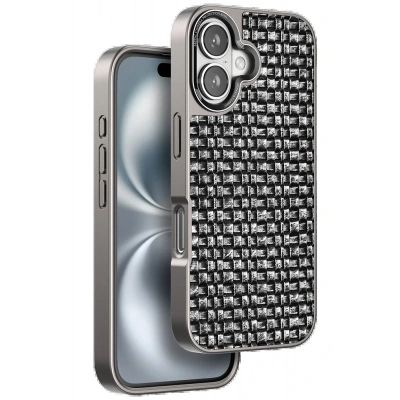 LitaeTrend iPhone 16 Brand Kapak - Gümüş