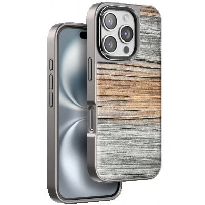 LitaeTrend iPhone 16 Pro Max Wave Kapak - Sarı