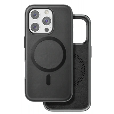 LitaeTrend iPhone 16 Pro Puskas Magsafe Kapak - Siyah