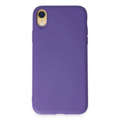 LitaeTrend iPhone XR Kılıf First Silikon - Mor