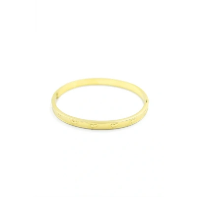 LitaeTrend Kalp Bilezik - Altın