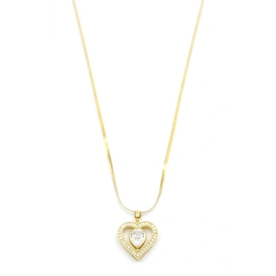 LitaeTrend Kalp Kolye - Altın