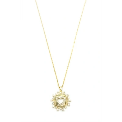 LitaeTrend Kalp Kolye - Altın