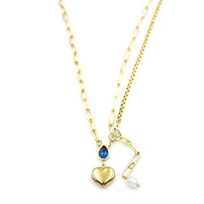 LitaeTrend Kalp Kolye - Altın