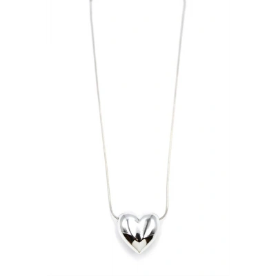 HERŞEYTREND Kalp Kolye - Gümüş