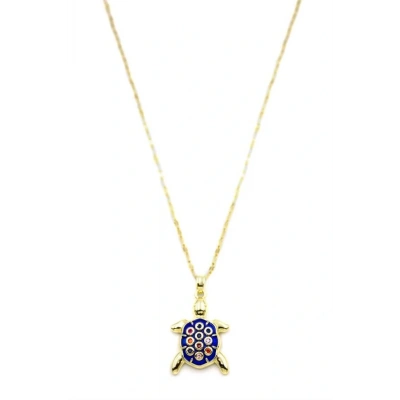 HERŞEYTREND Kaplumbağa Kolye - Altın
