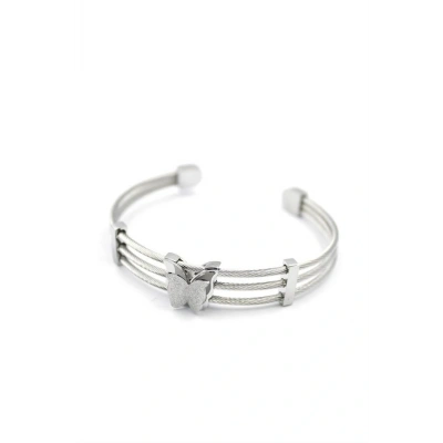 HERŞEYTREND Kelebek Bilezik - Gümüş