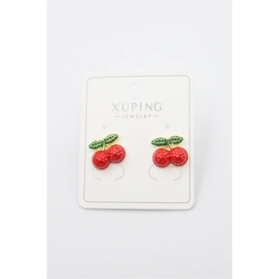 HERŞEYTREND Kiraz Küpe - Altın