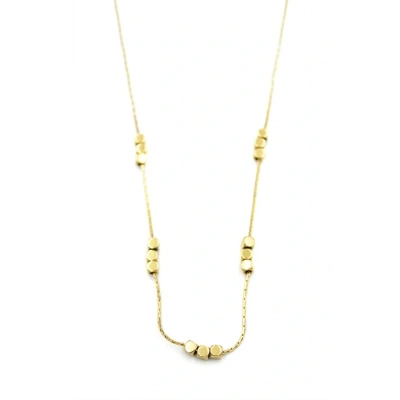 HERŞEYTREND Küp Kolye - Altın