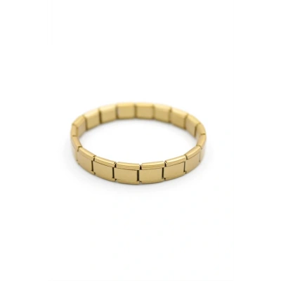 HERŞEYTREND Mat Nomi Bilezik - Altın