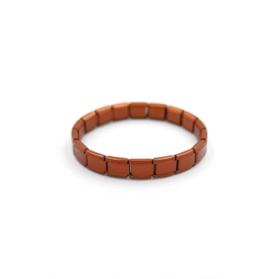 HERŞEYTREND Mat Nomi Bilezik - Kiremit