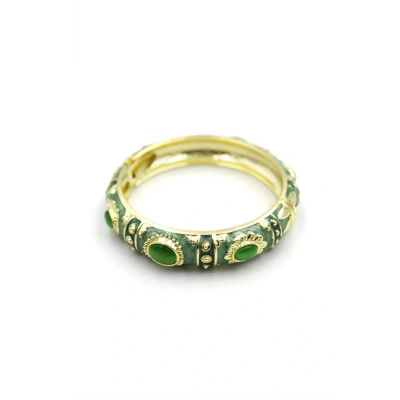 HERŞEYTREND Mineli Bilezik - Yeşil