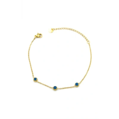 HERŞEYTREND Nazar Bileklik - Altın