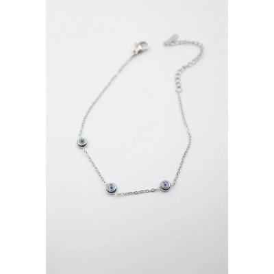 LitaeTrend Nazar Bileklik - Gümüş