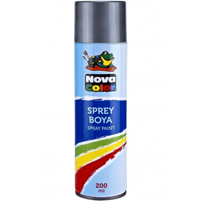 HERŞEYTREND Nova Color Sprey Boya 200 Ml Gri
