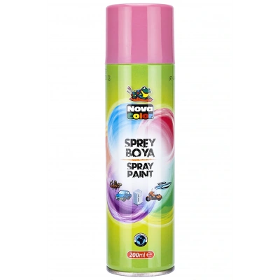 HERŞEYTREND Nova Color Sprey Boya 200 Ml Pembe