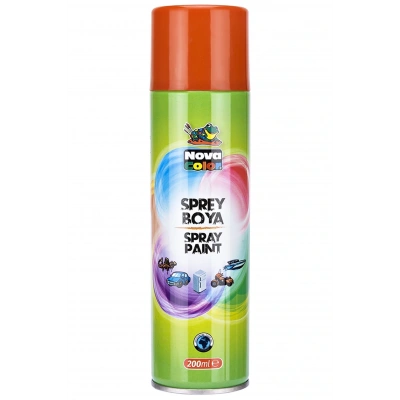 HERŞEYTREND Nova Color Sprey Boya 200 Ml Turuncu