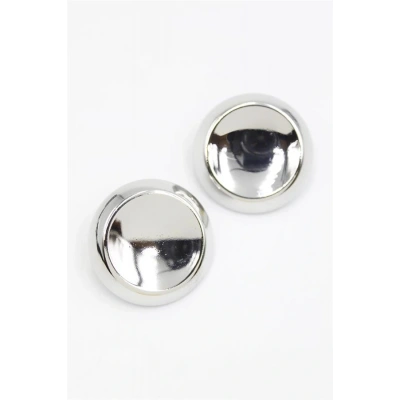 HERŞEYTREND Plaka Küpe - Gümüş