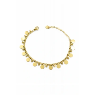 HERŞEYTREND Pullu Bileklik - Altın