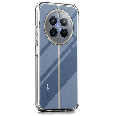 LitaeTrend Realme 12 Pro Plus Kılıf Lüx Şeffaf Silikon