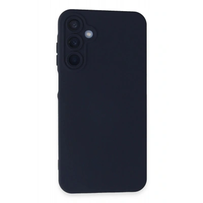 LitaeTrend Samsung Galaxy A25 5G Kılıf Nano içi Kadife Silikon - Lacivert