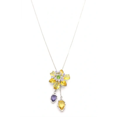 HERŞEYTREND Swr Çiçek Kolye - Sarı